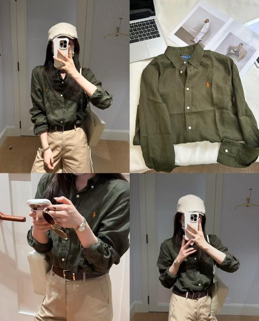 拉夫进口棉麻原版衬衫 商品图3