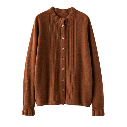 S•Y•C[通勤浪漫]时髦实用！山羊绒开衫外套女R25002 商品图0