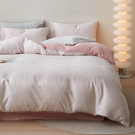 顶柔福利 质感爆棚的色织大提花四件套-TJ1645