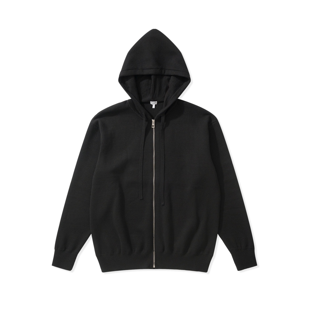 中性款立体logo连帽外套014