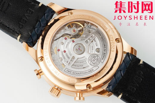 IWC万国 新款AZ葡萄牙计时系列腕表 葡计透底 新款背透葡计 编织带 男士腕表 商品图7