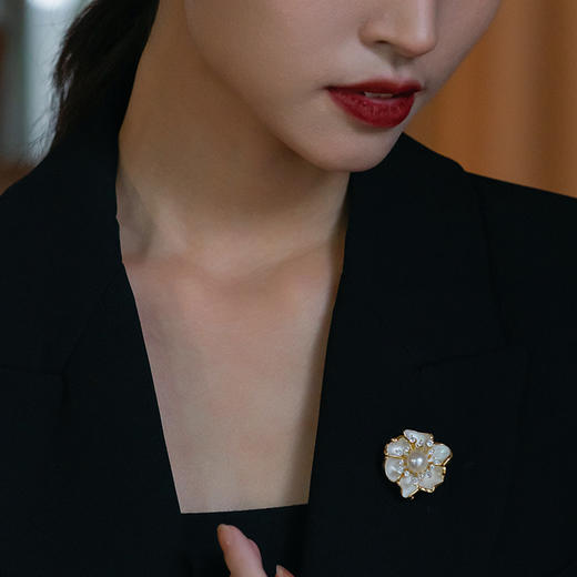 Manreya 海水akoya葫芦胸针系列 商品图7