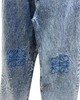 中性款刺绣做旧牛仔裤长裤014 商品缩略图2