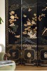 【已售】独角鹿西洋古董20世纪中国创汇时期出品「玉堂春暖」主题硬石镶嵌黑漆描金屏风 商品缩略图1