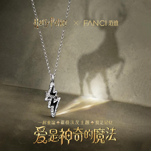 Fanci范琦×哈利波特联名系列守护印记感温变色项链送男生礼物 商品图1