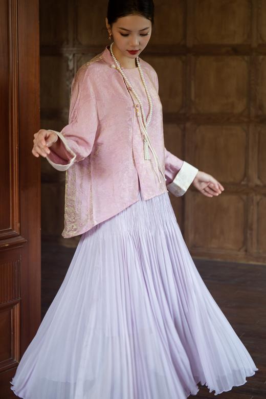 【门店同款】ENJOY秋季云敛-东方画笔带挂坠上衣 164694758 商品图1