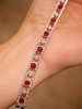 3克拉刻面红宝石手链 商品缩略图2