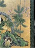 独角鹿西洋古董18世纪日本江户时期出品狩野派风格「竹樱鹤鸣」 主题金地纸本设色六曲屏风 商品缩略图6