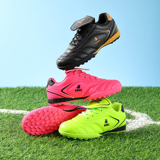 ANNIL/安奈儿童鞋男女童韩系新款户外儿童足球鞋耐磨青少年跑步儿童鞋子HM5305469 商品图3