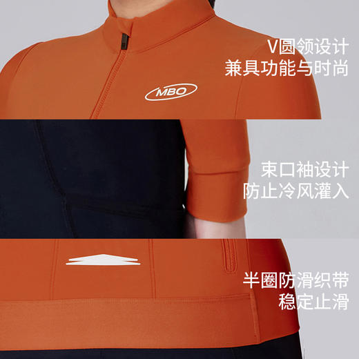 MBO CARVICO®女子秋冬美拉德抓绒骑行服 抗菌 美拉德 C170(经销商专拍链接，非经销商拍单不发货) 商品图5