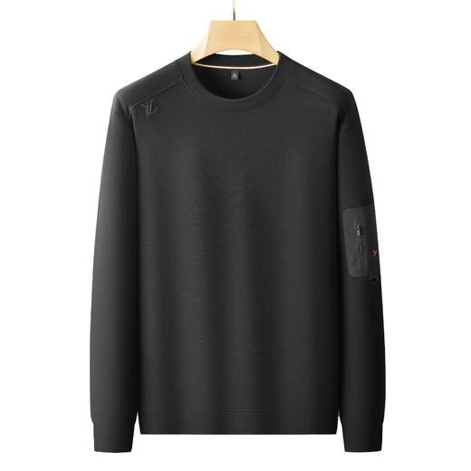 【DDP】大依优型大码男装新款圆领卫衣男士潮胖加肥加大码时尚休闲圆领长袖T恤打底衫 商品图4