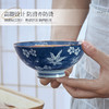 日本制造美浓烧描蓝饭碗 商品缩略图3