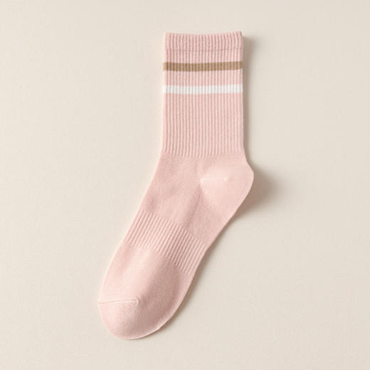 【YW】无忧购25元5双，39元10双多巴胺学院风袜子中筒袜吸汗防臭运动袜（截单后3-5天发货) 商品图5