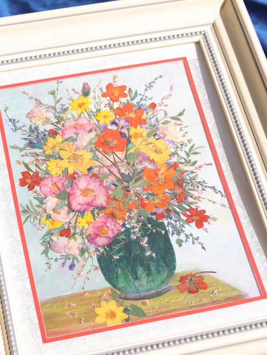 《花开四季》押花画 商品图2
