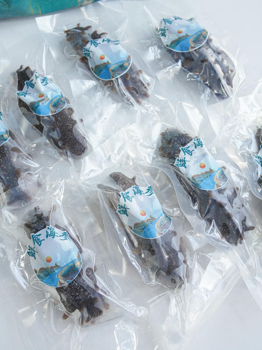 【下单享赠品】【 高营养高蛋白】 正宗大连辽参即食海参   5年以上8头规格 纯净冷水海域捕捞  入口安心 解冻即食  蒸蛋煲汤 营养美味 自吃送礼佳 新老包装随机发 商品图2