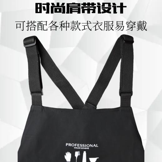 理发店多口袋日式造型师围裙工作服 商品图0