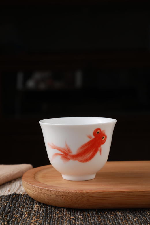 五福金鱼茶具套组（三头T鱼） 商品图7