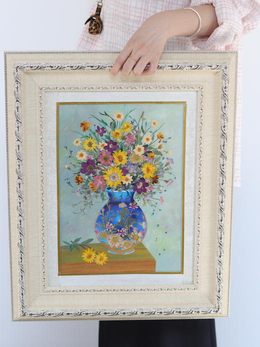 《悠然春意》押花画 商品图2