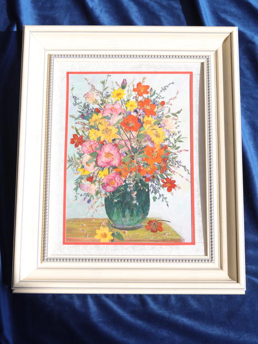 《花开四季》押花画 商品图1