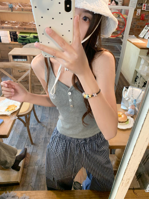 【149元任选2件】最后一波现货！藏蓝格子休闲工装裤 商品图8