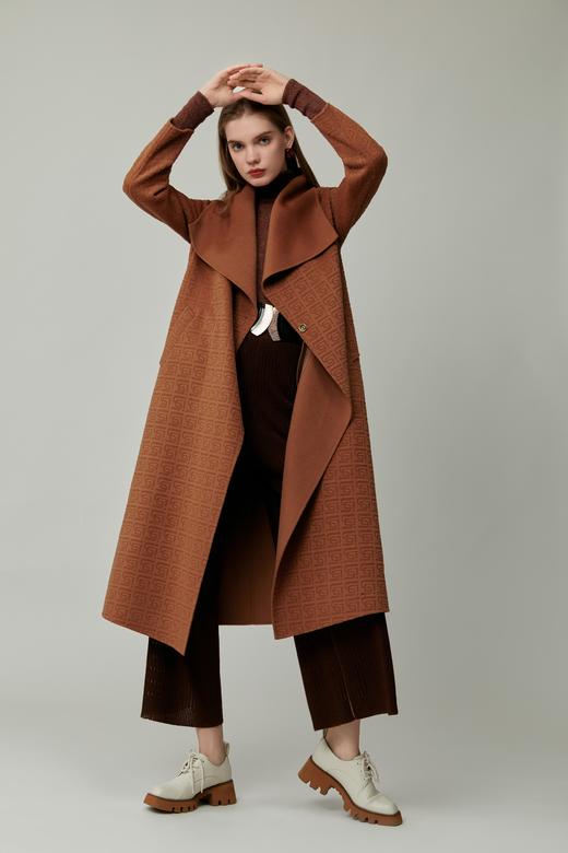 SAFICOO 极简静奢风 去繁从简绵羊毛大衣 商品图0