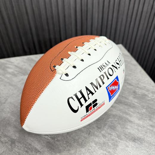 美国 IHSAA体育机构定制  美式橄榄球 专业训练比赛用球 6号正品橄榄球 非玩具 商品图1