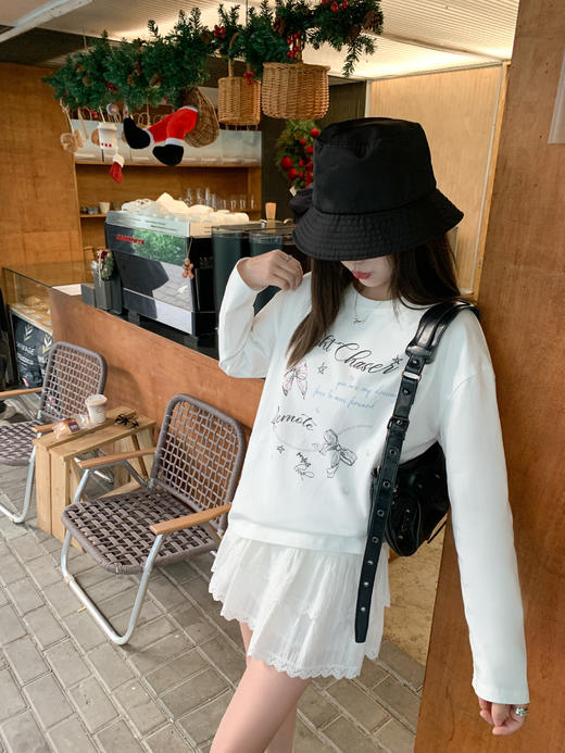 <曾小咸推荐>现货秒杀！独有超特价！蝴蝶结印花长袖 日常119.99 立减60 秒杀59.99！ 商品图13