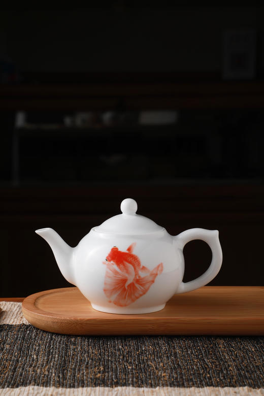 五福金鱼茶具套组（三头T鱼） 商品图5