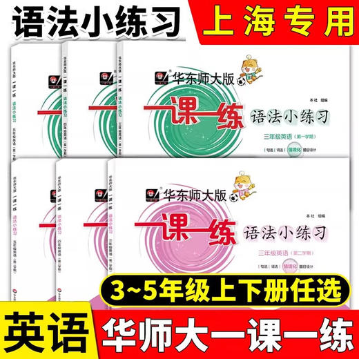 上海中小学一课一练 1~9年级.语文+数学+英语+物理+化学-上下学期 商品图4