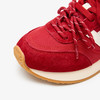 西遇德训鞋女新款秋季复古撞色系带休闲鞋红色软底轻便运动鞋V1857073 商品缩略图5