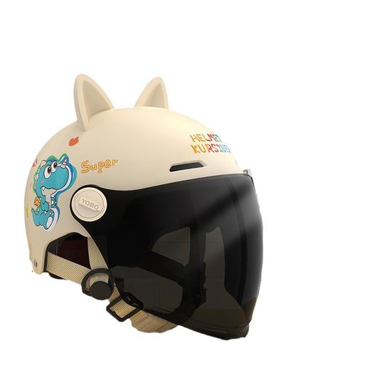 【小怪兽3C认证儿童头盔】拆卸护耳 猫耳电动滑板车头盔男女通用冬季开学季 商品图4