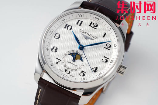 APS浪琴名匠系列 名匠月相腕表 名匠四针月相 经典数字面 男士腕表 表径40mm 简约优雅尽显从容气度！ 商品图2