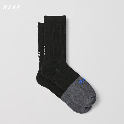 MAAP Division Merino Sock Black 骑行袜 商品图1