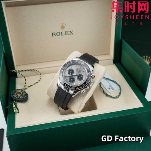 亲民版 劳力士宇宙计型 包边陶瓷圈 新款迪通拿系列 灰胶迪 水泥灰 男士腕表 商品图2