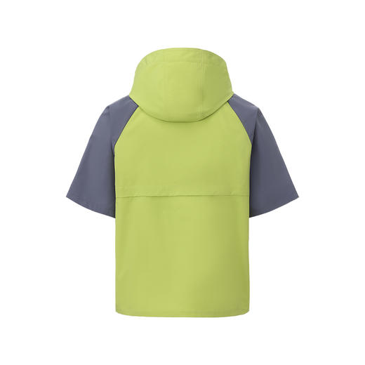 【防风 防泼水】BOW-106APROSIMON高尔夫男款连帽撞色拼接拉链款套头衫 商品图1