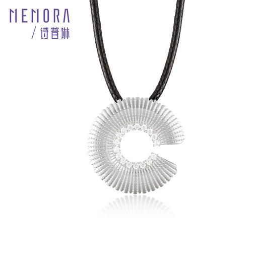 【任选3件599元】日月曜环项链 S925银简约时尚ins风项链MEMORA诗普琳YNE01101、YNE01102（线上专供） 商品图3