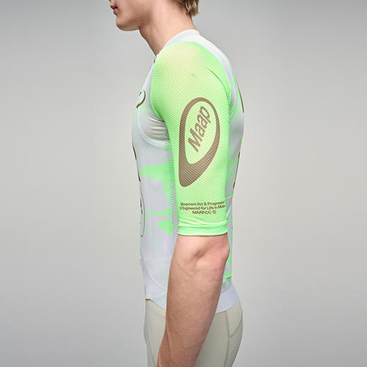 MAAP 男士 Chroma系列  Pro Air 3.0 旋风绿 短袖骑行服 商品图3