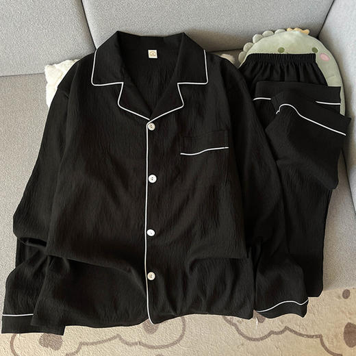 【GZ】无忧购云朵棉男士睡衣长袖长裤简约纯色外穿家居服睡衣（截单后7天发货) 商品图3