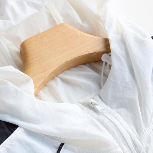 weyo新款女宽松梭织拼接撞色防晒连帽外套880125 商品图2