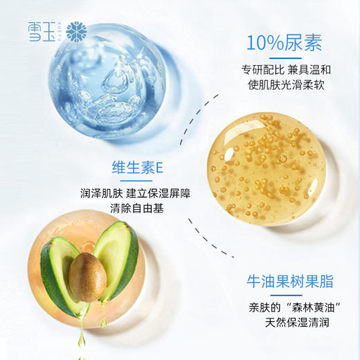 【北京协和医院直属药企出品】雪玉维E尿素霜100g/瓶 商品图3