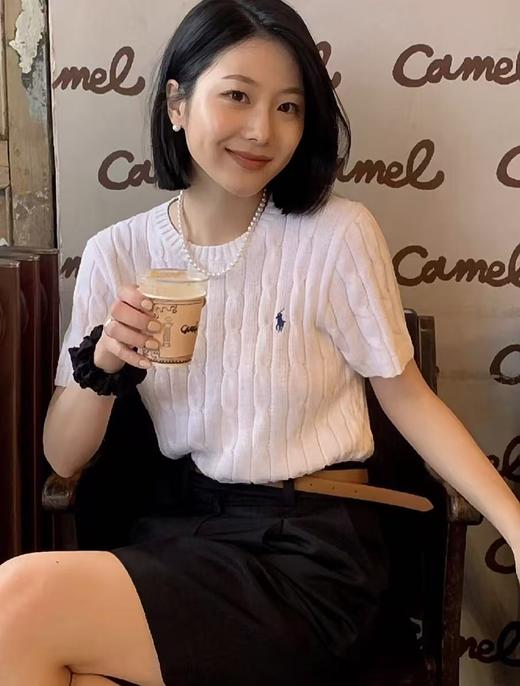 经典款！拉夫这件麻花短袖也太好看了吧！ 商品图1