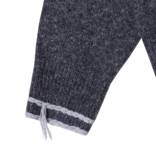 72582SDSA男士秋冬新款痞帅男装时尚撞色缝线圆领针织衫毛衣休闲百搭 商品图4