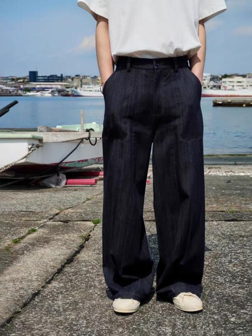 Evistub/E-5XCK489/竹节水洗丹宁牛仔裤男夏 商品图1