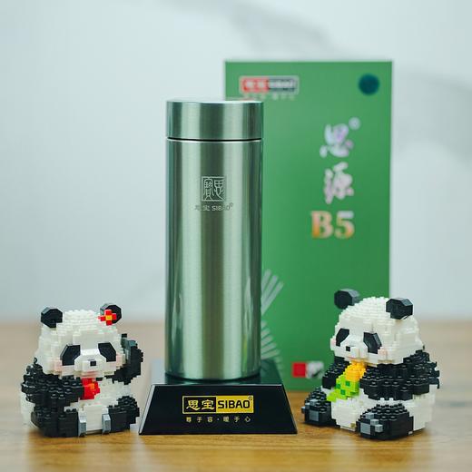 思宝官方旗舰店思源B5/B6真空保温杯带盖水杯304不锈钢家用水杯 商品图2