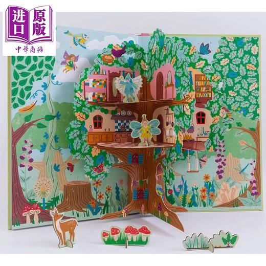 【中商原版】仙女树屋 Fiona Munro Fairy Tree House 包含神奇的立体场景和19个可拆卸的互动玩具部件 英文原版 精装童书读物 商品图3