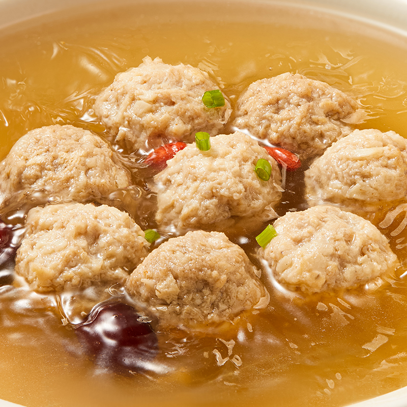 唐人神香乡猪营养肉丸汤500g*2盒