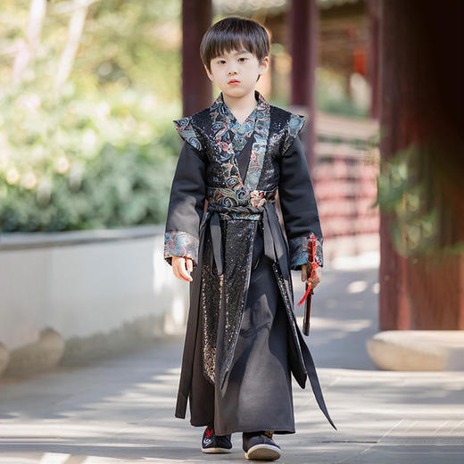 【苏城纪】清仓特价款汉服男童 皓月 商品图2