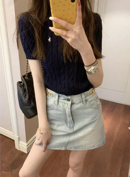 经典款！拉夫这件麻花短袖也太好看了吧！ 商品图11