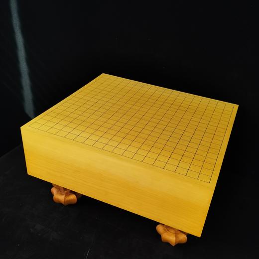 围棋界的天才棋士【吴清源】签名日本产本榧五寸带脚围棋盘 商品图8