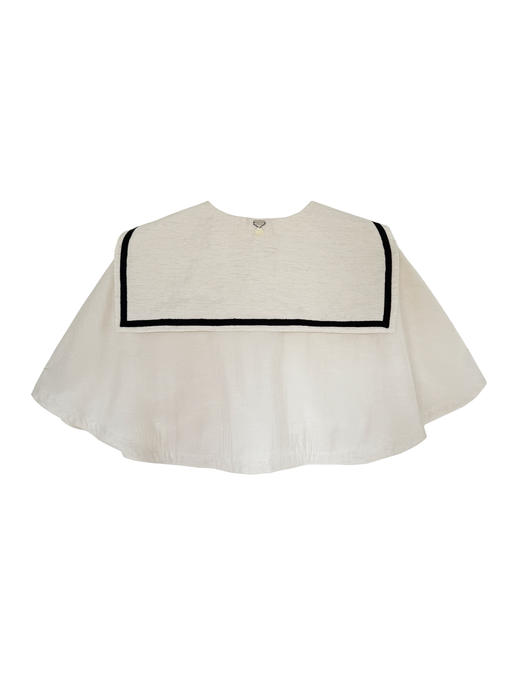 Kaiy Xiao 魔法航海系列 天丝海军领斗篷（蝴蝶结可拆卸） 商品图4